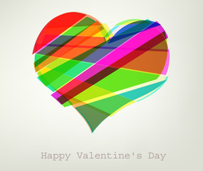 Heart Vector Illustration. Valentine's day