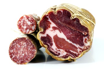 Salami and lonza