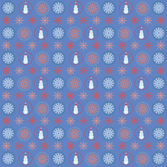 Seamless winter wallpaper