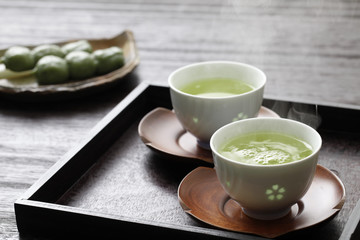 緑茶 © kazoka303030