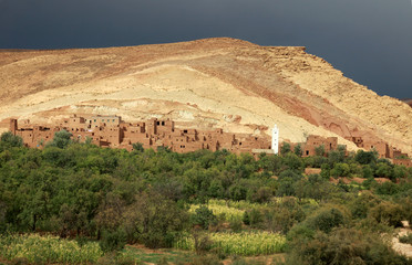 Fototapeta na wymiar 1000 Kasbah Road - Marocco