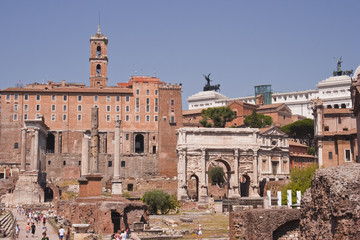 Obraz premium The roman forum