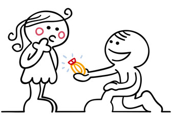 figur macht heiratsantrag