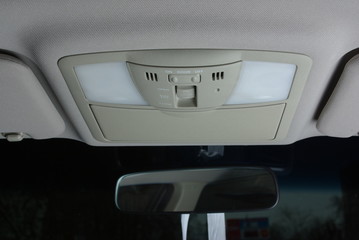 Illuminating control inside a car