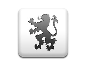 Boton cuadrado blanco leon heraldica © teracreonte