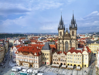 Obraz premium ciudad vieja de praga