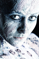 painted face
