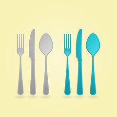 Vector Cutlery Concept