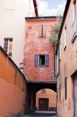 Fototapeta premium arch in the beautiful city of Bologna in Italy