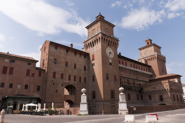 Castello Estense in Ferrara Italy © quasarphotos
