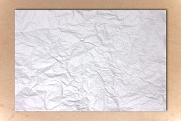 Wrinkled paper 