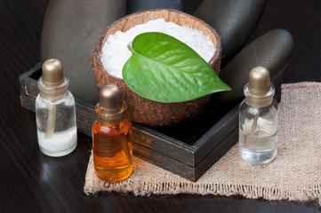 still-life subjects of relaxing spa