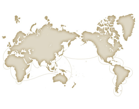 Fototapeta 世界地図