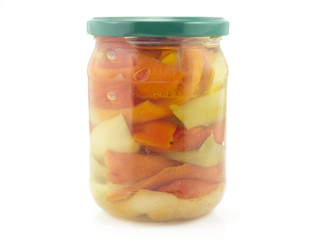 Bank with sweet pepper