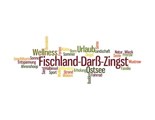 Fischland-Dar Zingst Wortwolke