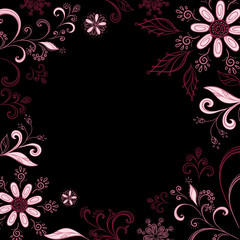 Abstract flower background