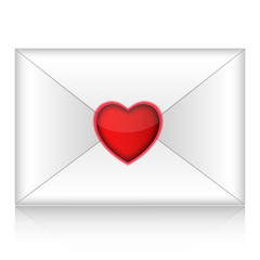 Valentine Heart Envelope