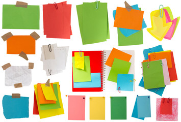 colorful notes collection