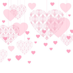 Vector valentine background