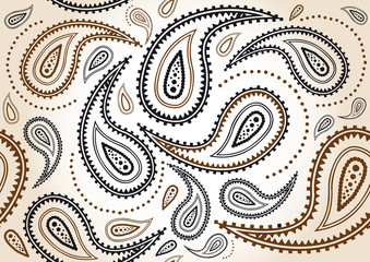 texture damascus arabesque abstract background