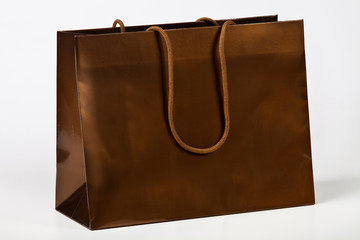Brownshopping bag.