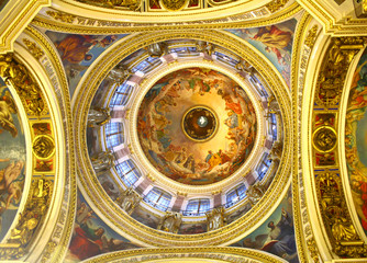 Obraz premium Saint Isaac's Cathedral in St. Petersburg, Russia