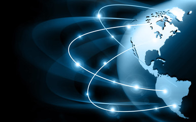 Best Internet Concept of global business from concepts series