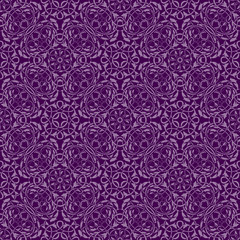 Violet seamless wallpaper pattern