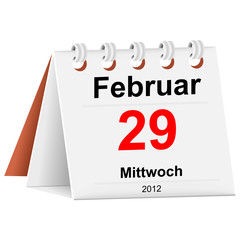 Ringkalender - 29. Februar 2012