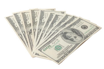 one hundred dollar bills