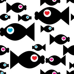 fish with heart