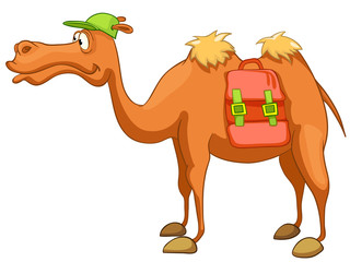 Cartoon Character Camel