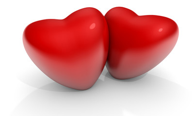 Fototapeta premium Valentine's Day hearts