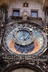 Fototapeta na wymiar Prag, astronomische Uhr am Rathaus