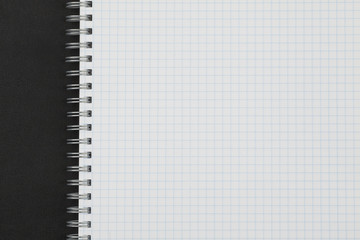 background from page of exercise book