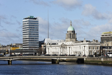 Custom House, Hôtel des douanes _ Dublin