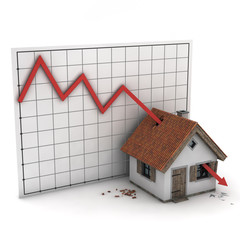 graph house arrow