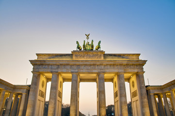 Obraz premium The Brandenburger Tor at Berlin, Germany