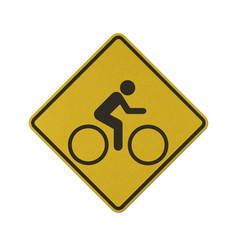 Traffic sign recycled paper