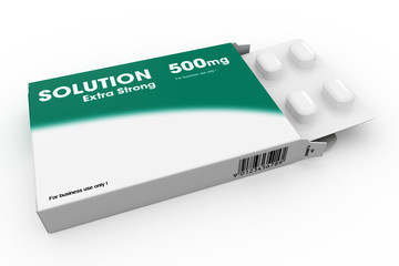 Packet Of Solution Tablets