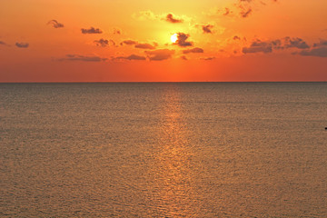 Sunset over Outer Banks