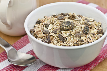healthy breakfast muesli