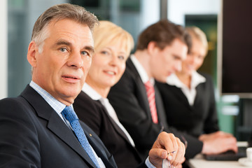 Business - team in office