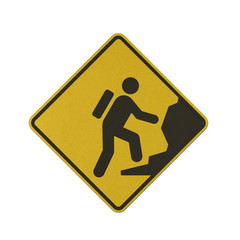Traffic sign recycled paper