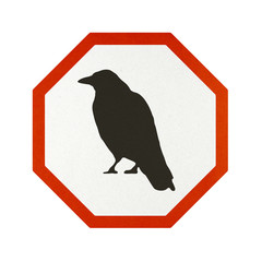 Traffic sign recycled paper