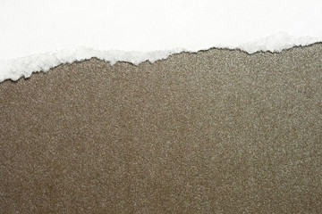 Ragged pieces of paper