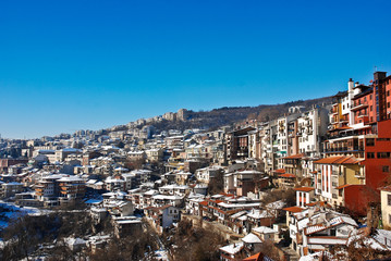Fototapeta na wymiar Old Town Veliko Tarnovo in Bulgaria Europe