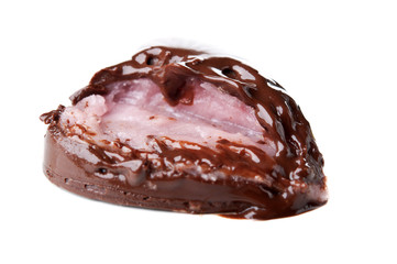 melted chocolate candy