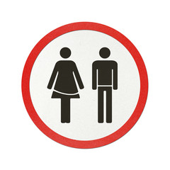 Traffic sign recycled paper