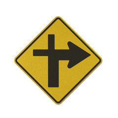 Obraz premium Traffic sign recycled paper